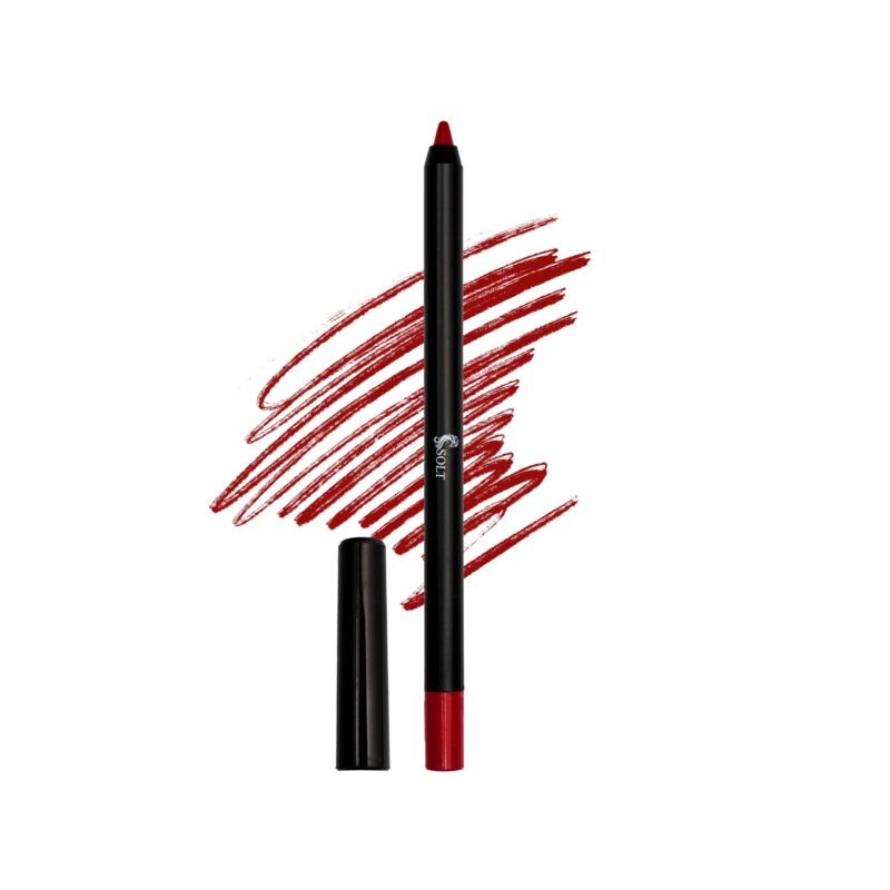 SOLT Bold Matt Lip Liner | Long-lasting | Matte Finish | Non-drying | Lip Pencil | Smear-Proof, Water Resistant Lip Liner - Lasts Up To 24 Hrs (Shade-10, 0.35 GM)