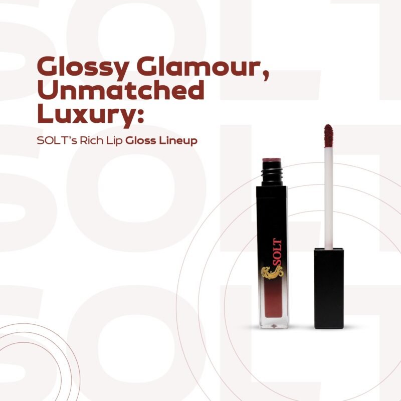 SOLT Vegan Long-Lasting Waterproof Matte Lipstick Lipgloss 5ml - Long-Lasting, Lightweight, Non-Transfer, Water & Smudge-Proof - Maroon Shade - Image 9